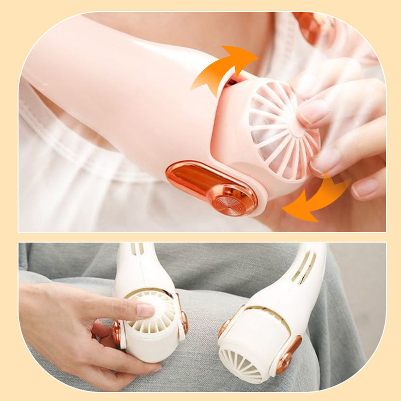 BreezeAura™ — Your Personal, Whisper-Quiet Cool Anywhere You Go