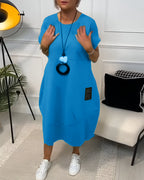 ViraLuxe™ Hoodie Dress — Effortless Comfort That Flattens Every Curve and Elevates Your Style