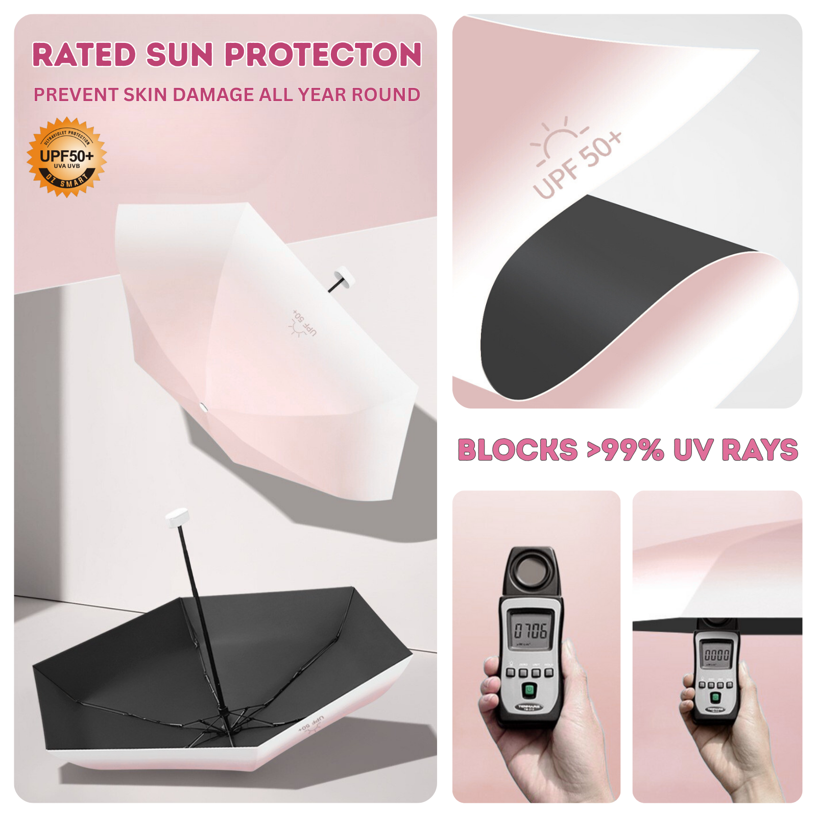 ViridiShade™ Mini Umbrella — Ultimate Lightweight Shield for Rain, Sun, and Style Anywhere You Roam