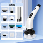 ScrubSwift™ 9-in-1 Electric Cleaning Brush — Effortless Power That Makes Every Surface Shine Instantly