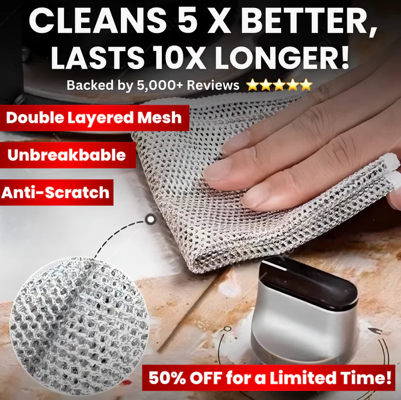 LustraSwift™ Power Wipes — Instantly Reveal a Kitchen Shine That Wows Every Time