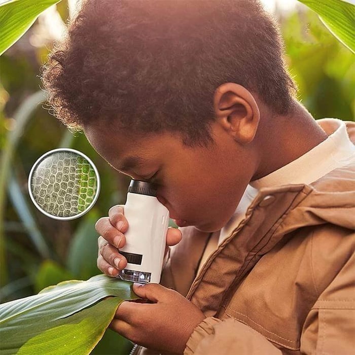 Offre spéciale 🎁🔥 50 % de réduction - Microscope de poche portable pour enfants