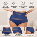 VelaCurve™ Plus-Size High-Waist Sculpting Panties — Slip Into All-Day Confidence and Flawless Curves