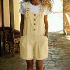 ZevaBreeze™ Short Overalls — Slip Into Effortless Cool and Confidence Every Summer
