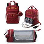 NurtureNest™ — Feel ready for every outing with baby’s essentials, bed, and changing mat in one bag