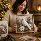 JoyLoom™ 3D Christmas Fabric Art Kit — Create Stunning Holiday Masterpieces Without Sewing or Stress