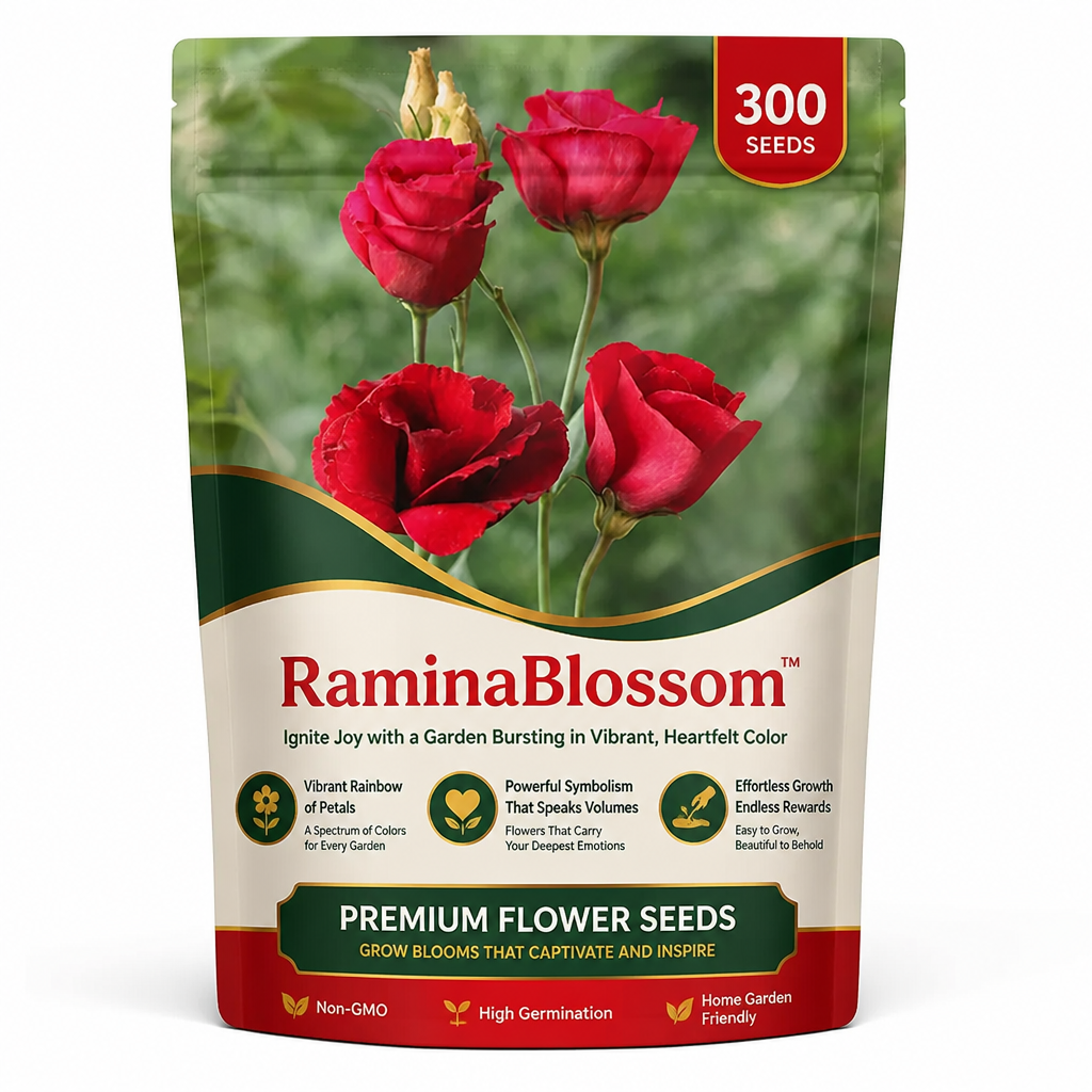 RaminaBlossom™ — Ignite Joy with a Garden Bursting in Vibrant, Heartfelt Color
