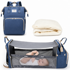 NurtureNest™ — Feel ready for every outing with baby’s essentials, bed, and changing mat in one bag