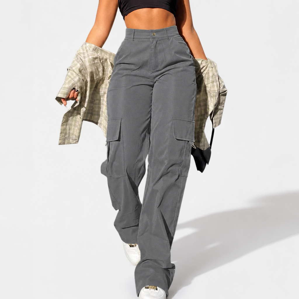 VostraLuxe™ Slimming Cargo Pants — Command Attention with Every Confident Step