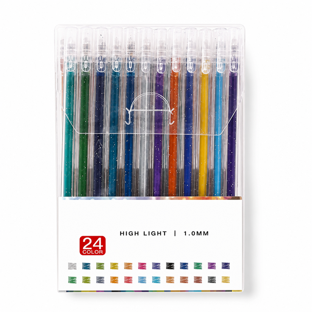 Prismara™ Glitter Gel Pens — Unleash Stunning, Smudge-Proof Sparkle That Ignites Your Imagination
