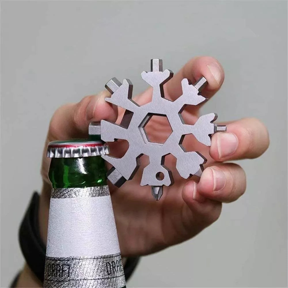 TITANForge™ Multi-Tool Snowflake — Your Pocket Power for Instant Fixes and Limitless Confidence