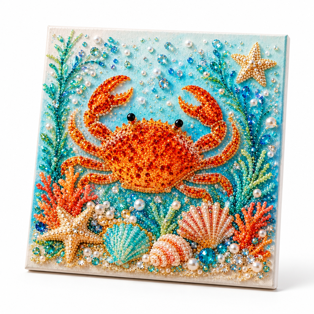 TidalGleam™ — Unwind as you create ocean art that makes your space shine