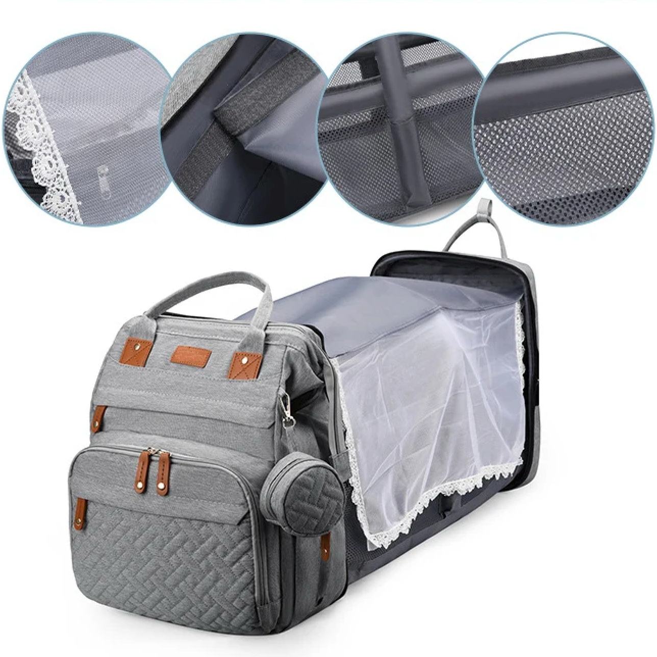 AuraNest™ — Effortless Control and Calm for Every Baby Adventure