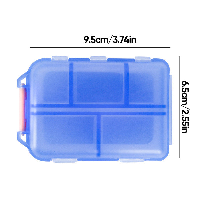 Travel Pill Organizer Box™ — Pocket-Sized Power to Keep Your Meds Safe and Sorted Everywhere