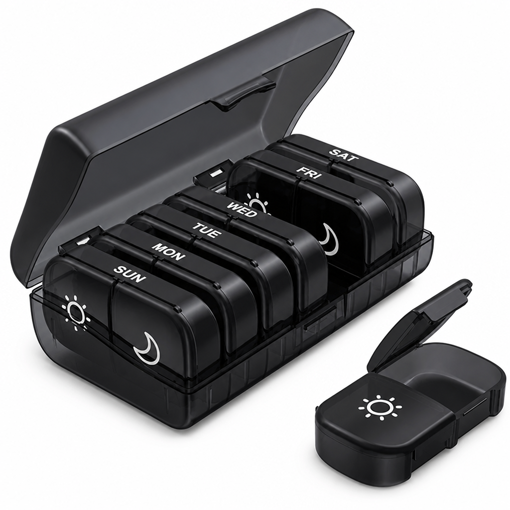 VitaNest™ Weekly Pill Organizer — Command Your Health with Effortless, Stress-Free Control Every Day