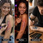 LumaInk™ — Glow Bold, Create Freely, Wash Away Worries