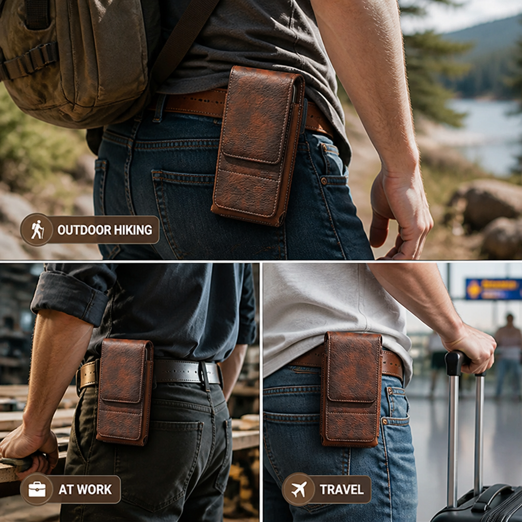 ViraGuard™ Waist Belt Pouch — Keep Your Phone Secure, Your Hands Free, and Your Style Unstoppable