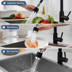 AquaPulse™ 3-Mode Faucet Aerator — Master Your Kitchen with Effortless Precision and Splash-Free Power