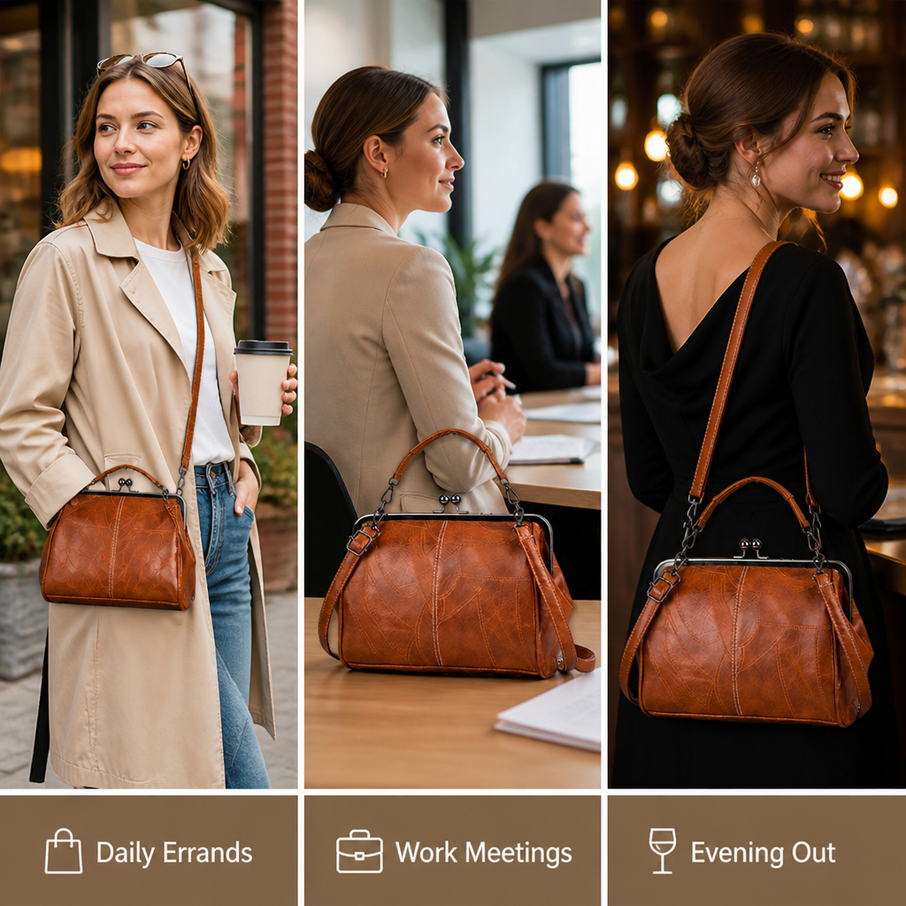 LaViena™ Handbag — Own Timeless Elegance That Organizes and Empowers Your Day