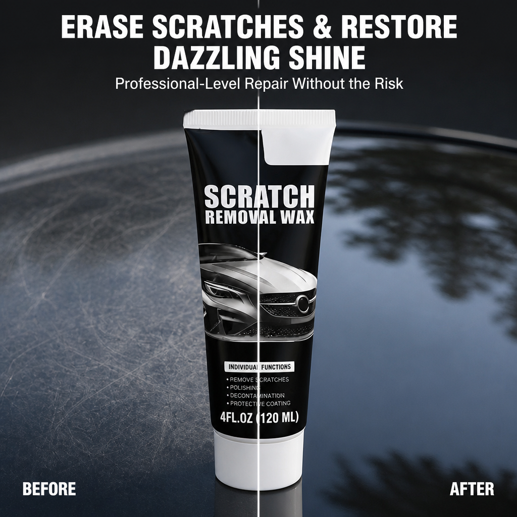 RadianceShield™ Universal Scratch Eraser Wax — Instantly Restore Your Car’s Showroom Shine and Confidence
