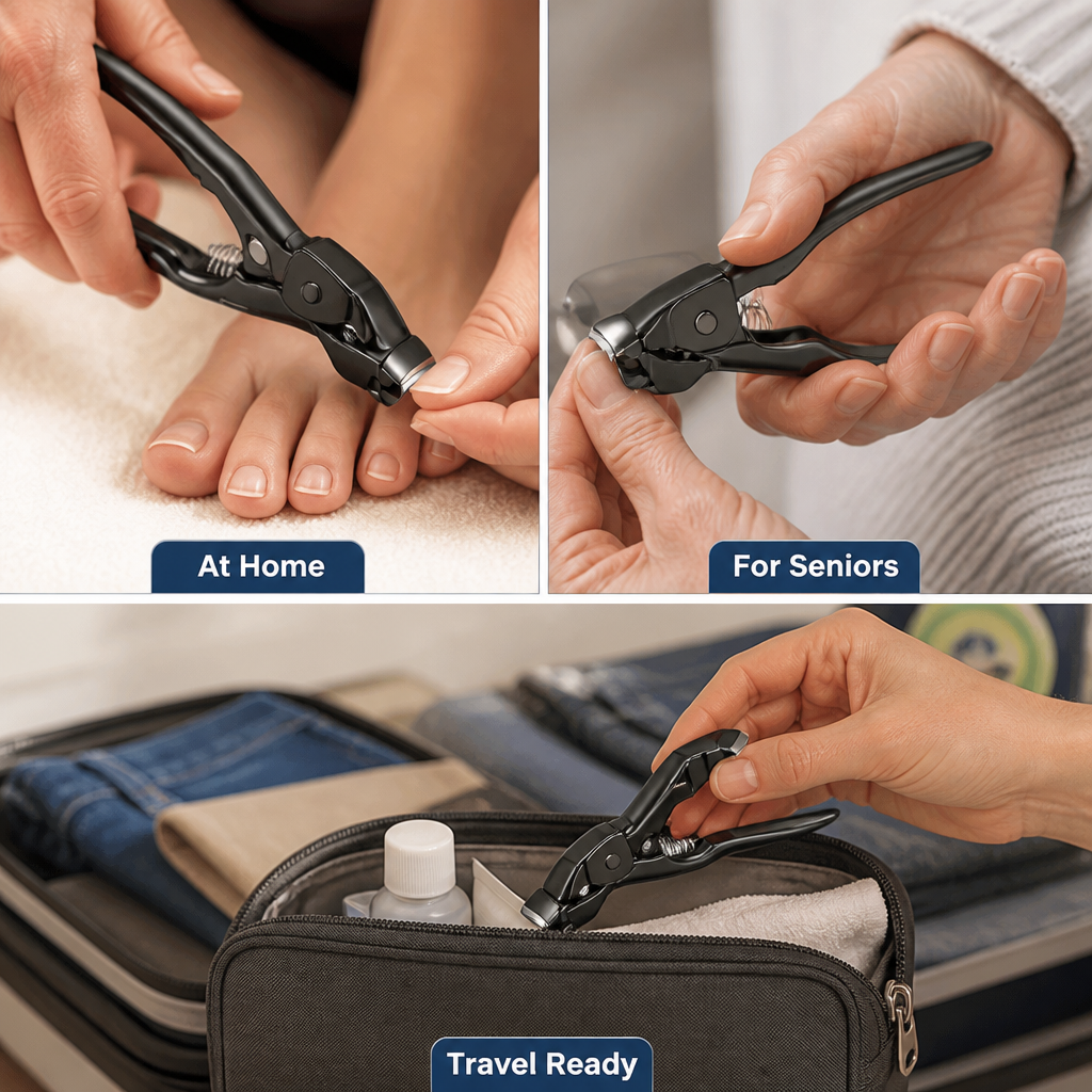 AureliaEdge™ — Effortless Nail Care That Leaves You Pain-Free and Spotless Every Time