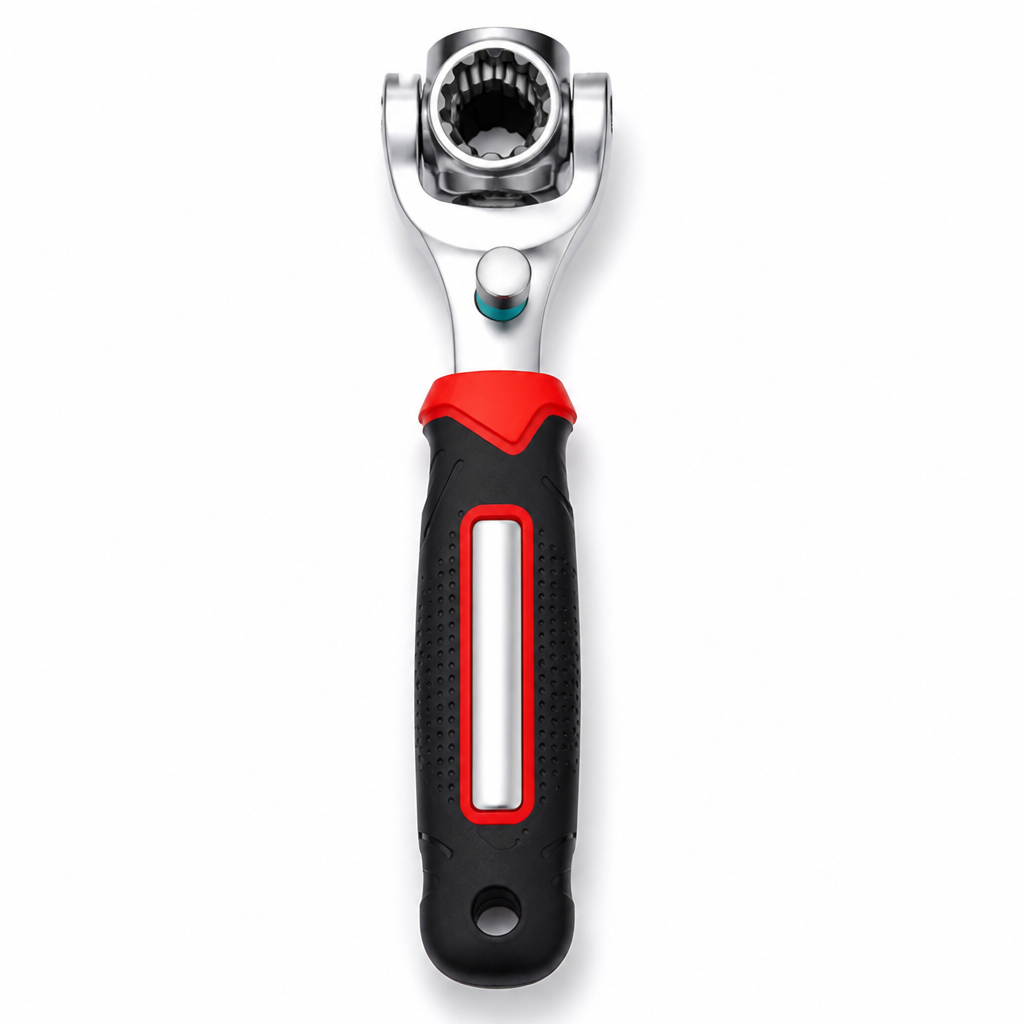FluxHold™ 52-in-1 MultiSocket Wrench — Conquer Every Bolt Effortlessly Without the Hassle