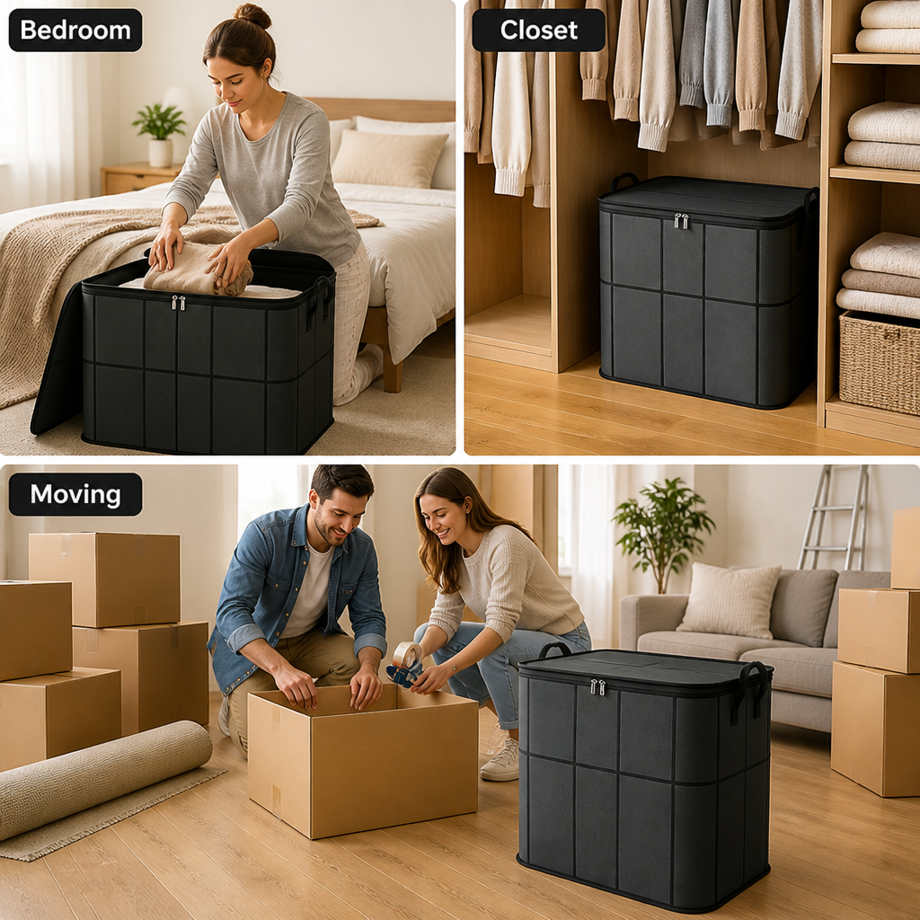 SortaStor™ — Turn Clutter into Calm with Effortless, Secure Storage