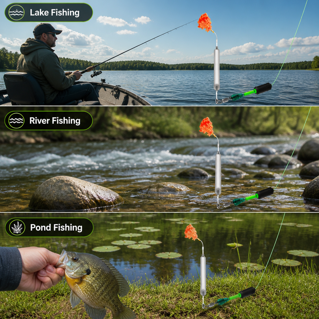 FloatLift™ — Keep Your Bait Clear of Weeds and Ready for the Bite