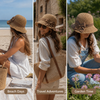 BrimBliss™ — Feel effortlessly put-together in the sunshine