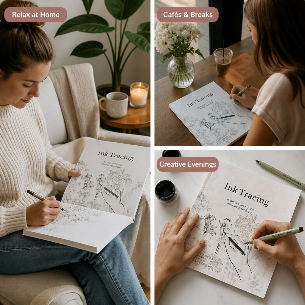 TraceBloom™ — Unwind, Create, and Frame Art You’ll Be Proud to Call Yours