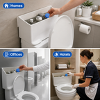 AquaPure™ Toilet Bowl Tablets — Keep Your Toilet Spotless and Fresh Without Lifting a Finger