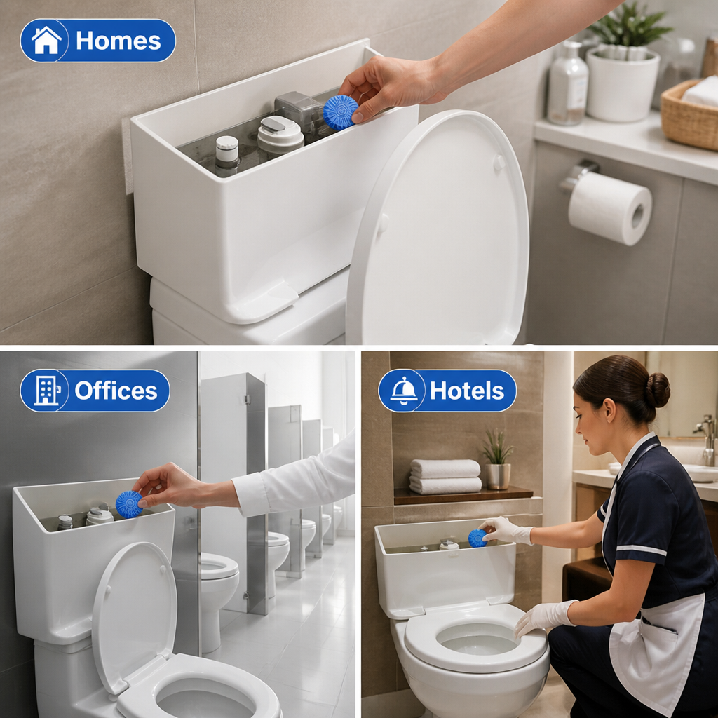 AquaPure™ Toilet Bowl Tablets — Keep Your Toilet Spotless and Fresh Without Lifting a Finger