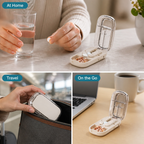 SwiftSplit™ — Take Control with Perfect, Hassle-Free Pill Splitting Every Time