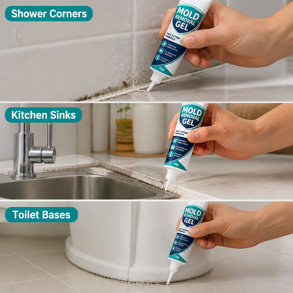 Moldora™ Mold Dissolver Gel — Erase Hidden Mold Fast for a Fresher, Healthier Home