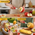 SwiftPeel™ — Slice Through Fruit Prep Frustration with Effortless Speed and Ease