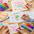 DazzleScript™ — Make Every Page Sparkle With Your Own Colorful Style