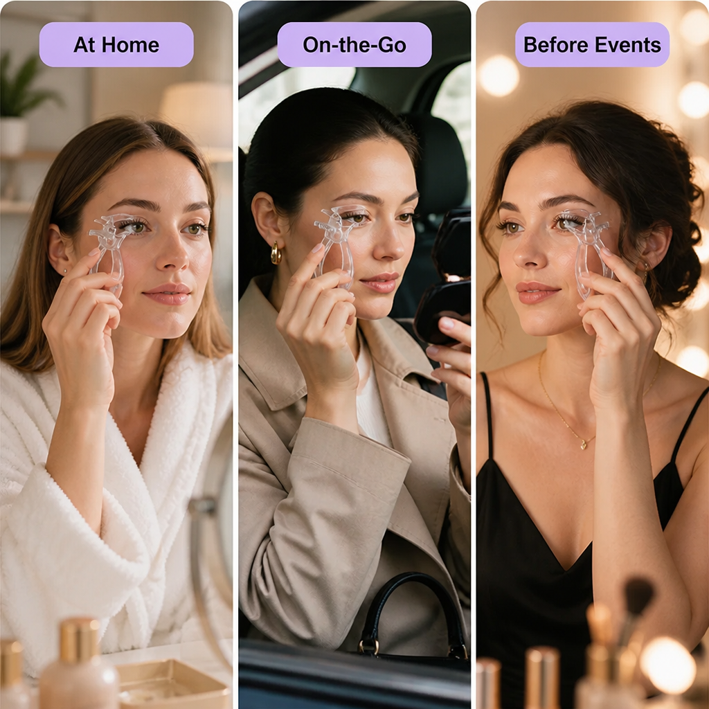 Ramelle™ LashLift Curler — Unleash Bold, Eye-Opening Lashes That Command Attention