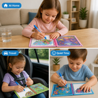 SplashReveal™ — Turn Screen-Free Moments Into Colorful “Look What I Made!” Wins