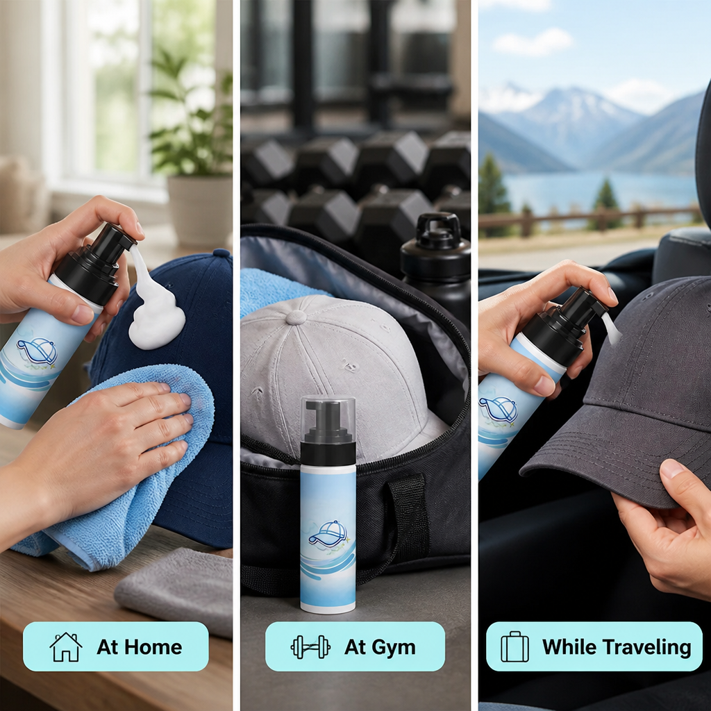 CapraClear™ — Instantly Revive Your Hats to Fresh, Like-New Perfection