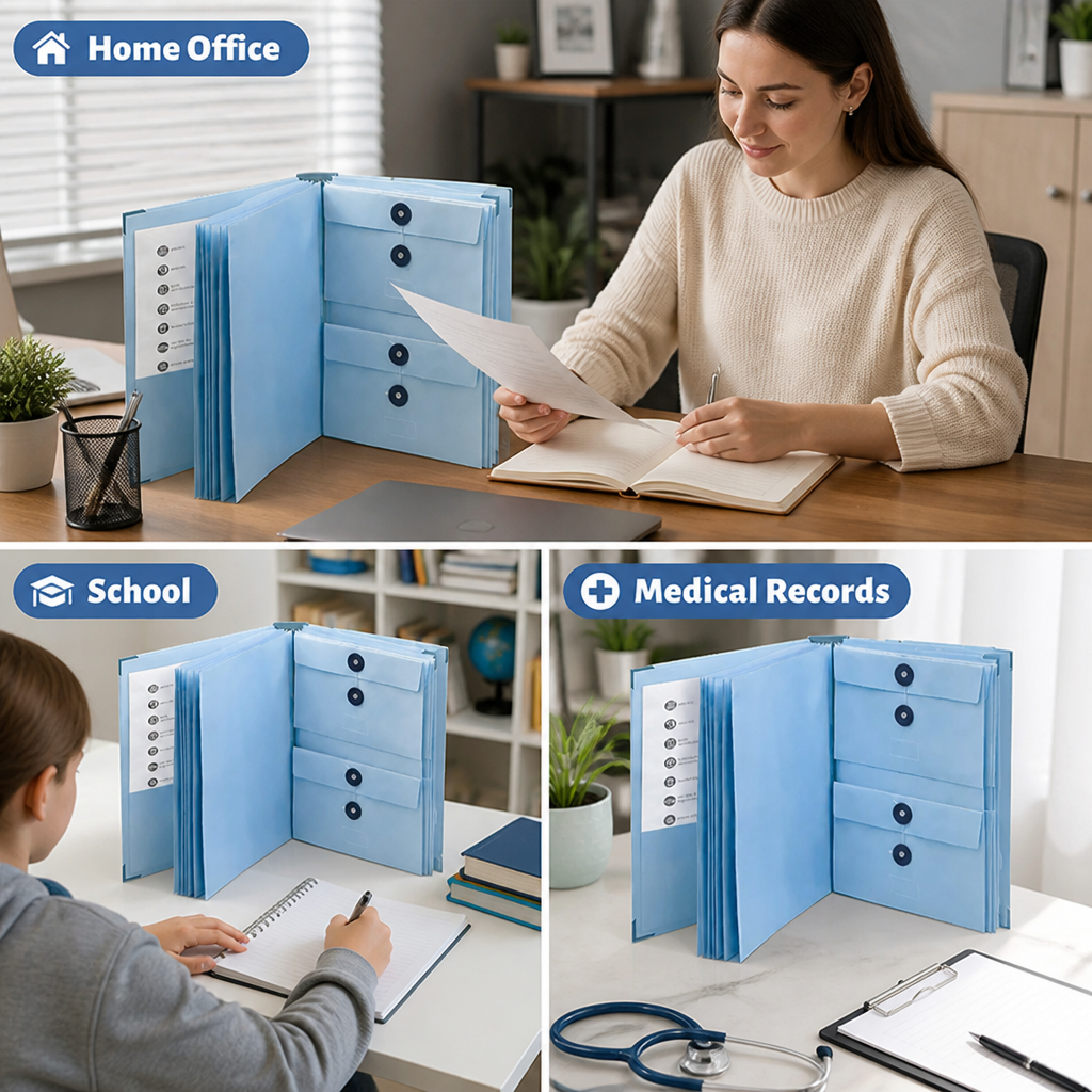 ClariTote™ — Conquer Clutter and Enjoy the Calm of Perfectly Organized Papers