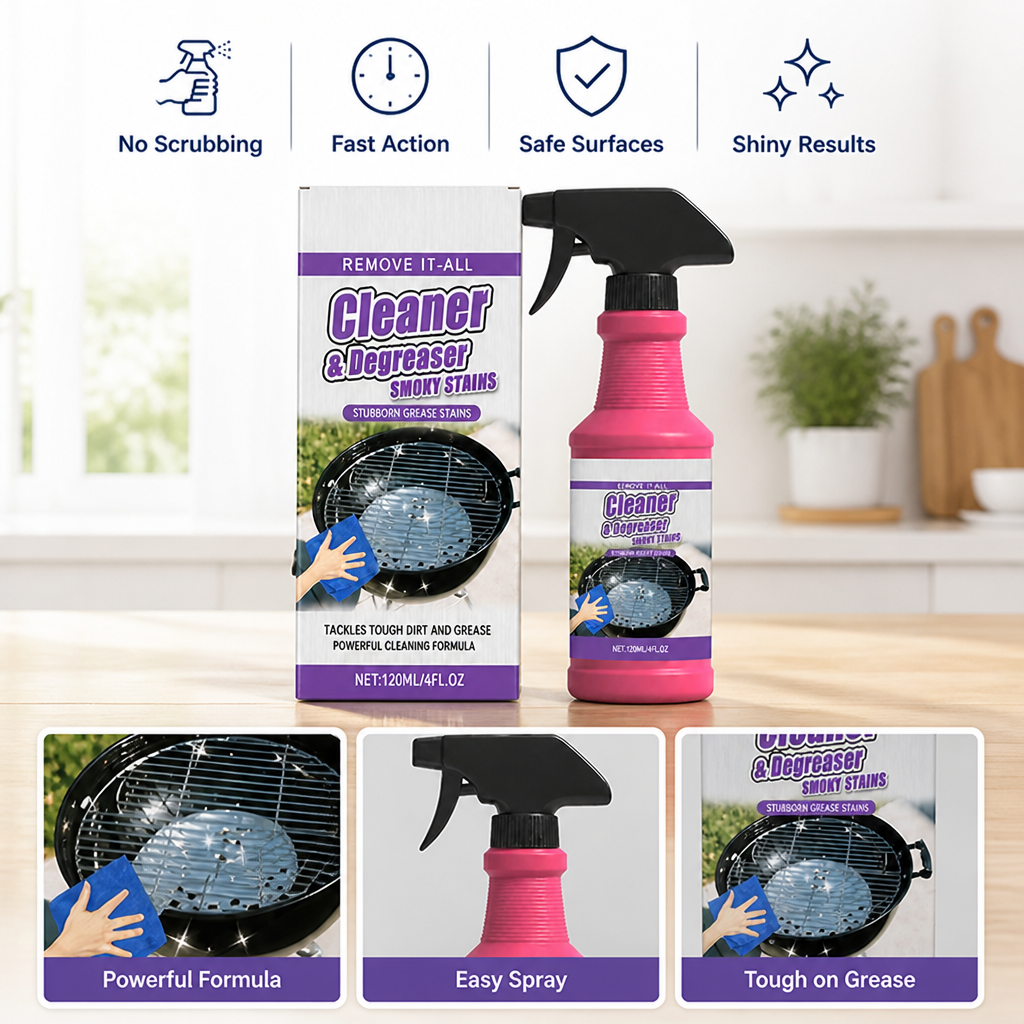 GleamSwift™ — Blast Away Grease Fast and Reclaim Your Time and Joy