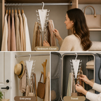 VeloraFlex™ — Instantly Unlock Closet Space and Effortless Mornings