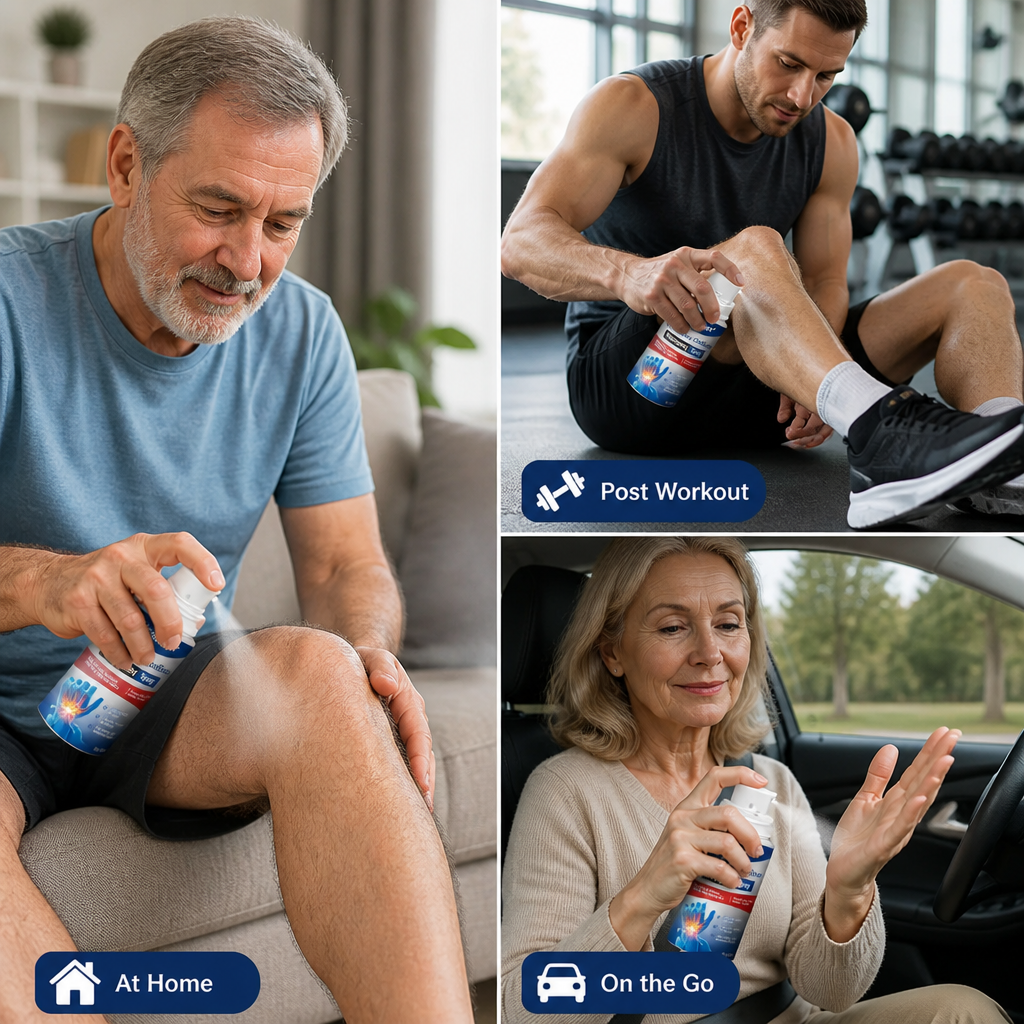 NeuroCalm™ Relief Mist — Fast, Cooling Freedom from Nerve Pain That Holds You Back