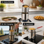UltraCrisp™ Compact Fryer — Bite Into Crispy, Guilt-Free Flavor Every Time