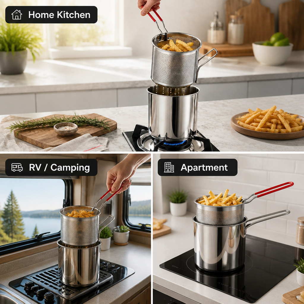 UltraCrisp™ Compact Fryer — Bite Into Crispy, Guilt-Free Flavor Every Time