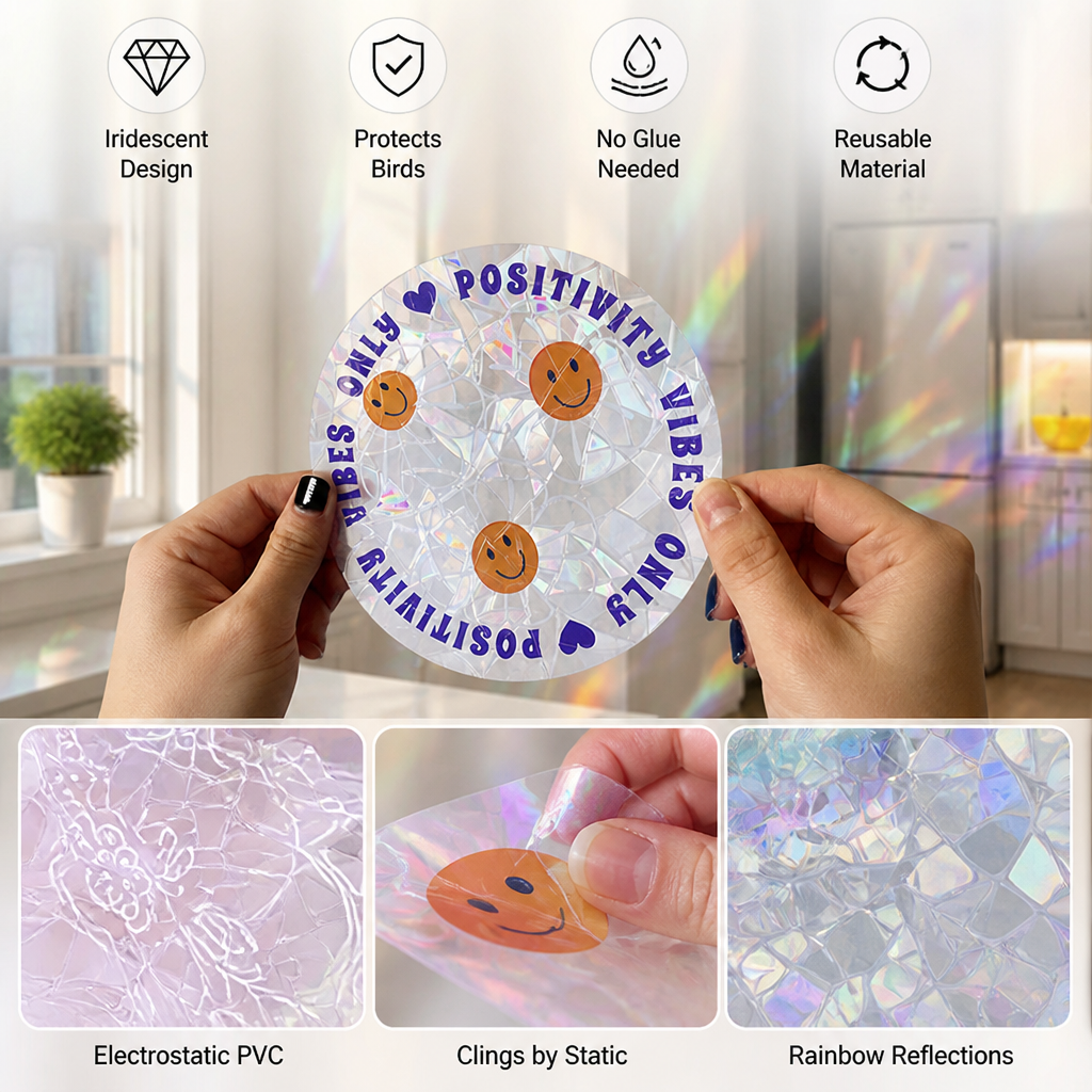 RadianceAura™ Window Jewels — Transform Your Glass into a Stunning, Safe Haven for Those You Love