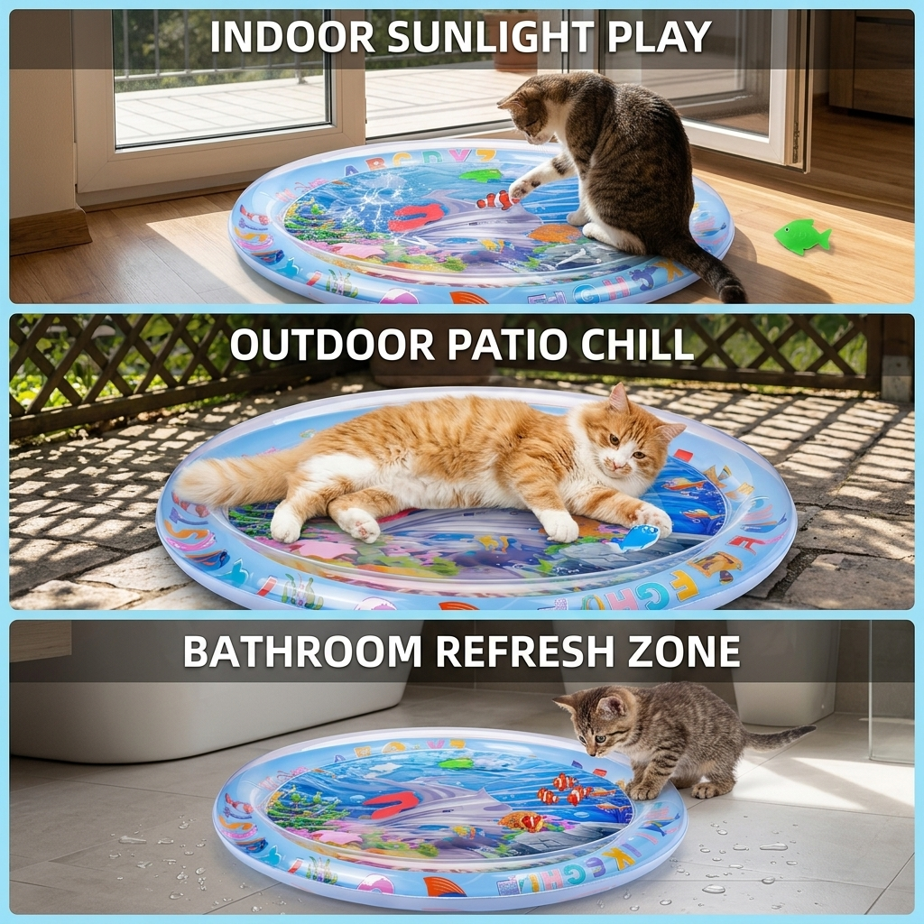 Purriva™ — Captivates Playful Cats with Soothing, Cool Comfort That Sparks Pure Joy