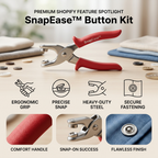SnapEase™ — Snap Perfect Buttons Fast Without Pain or Guesswork