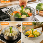 SteraFlex™ Steamer Basket — Unlock Flawless Flavor and Effortless Kitchen Confidence