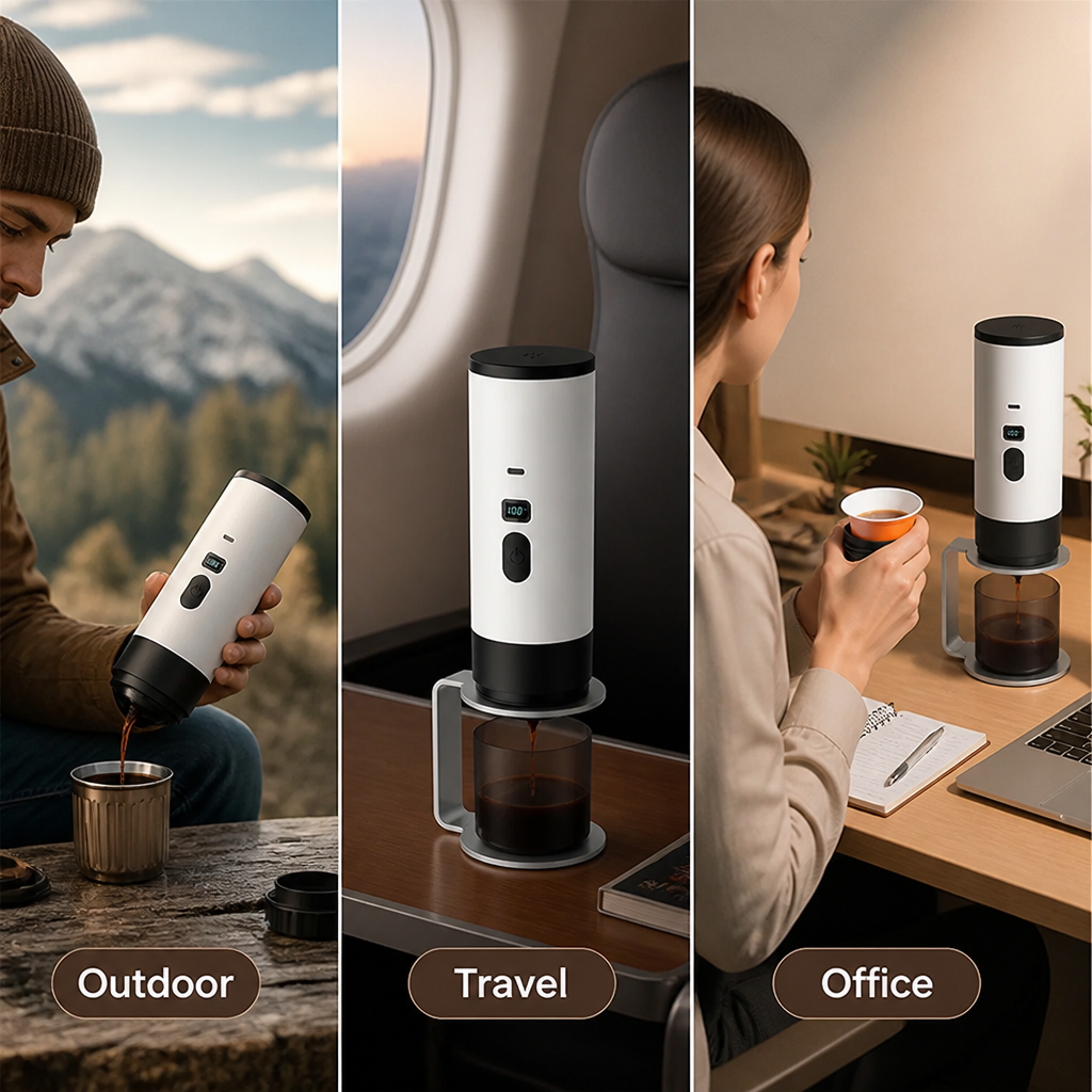 VeroBrew™ — Unleash Bold, Café-Quality Espresso Wherever Adventure Calls